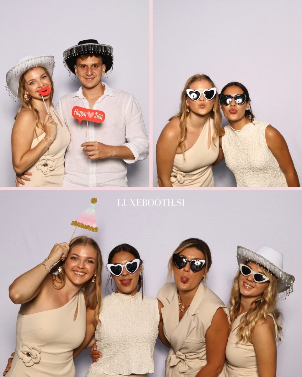 Instagram post from luxebooth.si. This post is in position 3.